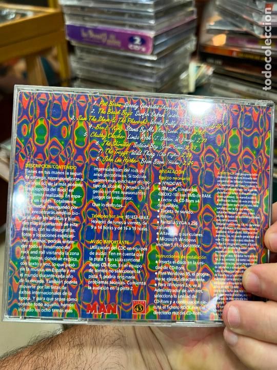 CDs de m&uacute;sica: CD LA GRAN ENCICLOPEDIA DEL ROCK 60 - Foto 2