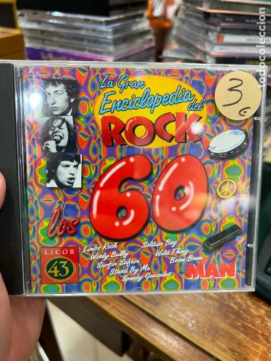 CDs de m&uacute;sica: CD LA GRAN ENCICLOPEDIA DEL ROCK 60 - Foto 1