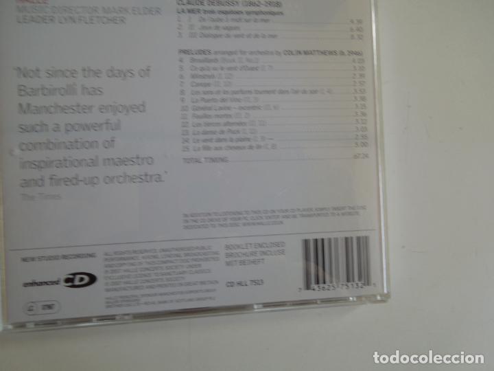 CDs de m&uacute;sica: HALL&Eacute; - DEBUSSY LA MER - MARK ELDER - CD - Foto 3