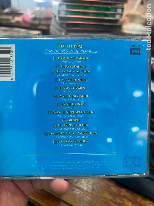 CDs de m&uacute;sica: CD EDITH PIAF - Foto 2