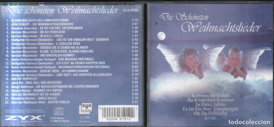 CD di Musica: DIE SCHONSTEN. WEIHNACHTSLIEDER. CD-CLASICA-2383