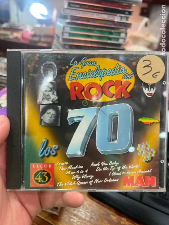 CDs de m&uacute;sica: CD LA GRAN ENCICLOPEDIA DEL ROCK 70