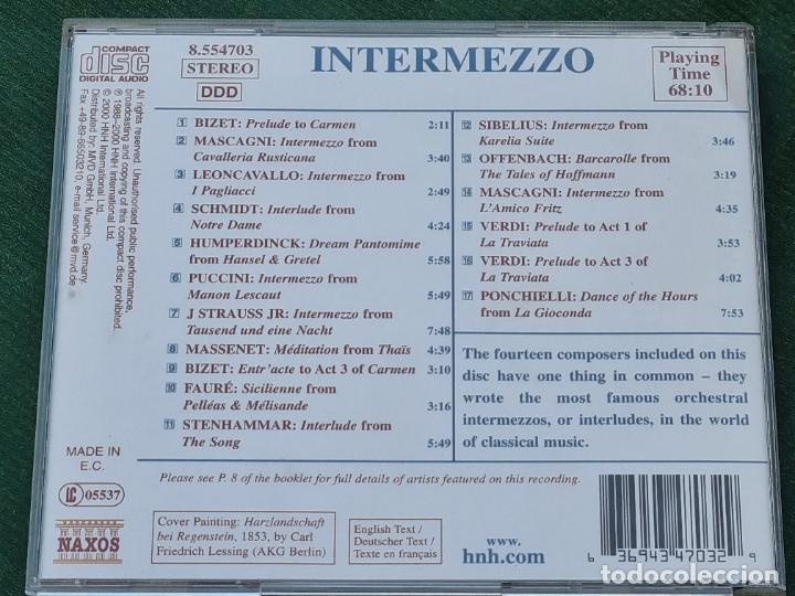 CDs de m&uacute;sica: INTERMEZZO - VV.AA - NAXOS 2000 - Foto 2