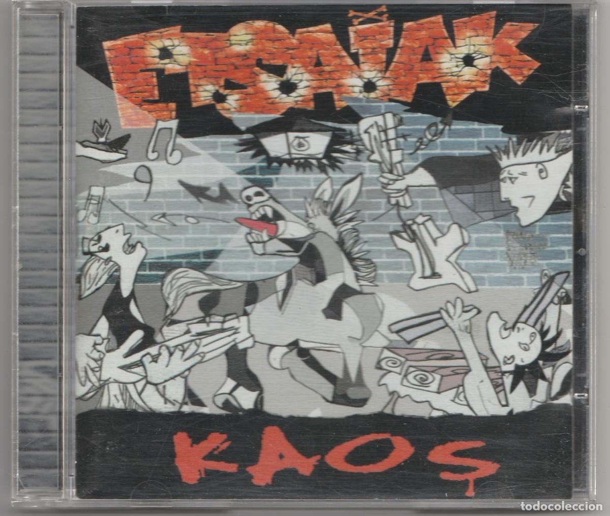 CDs de m&uacute;sica: CD ETSAIAK &ndash; KAOS - PUNK HARDCORE - Foto 1