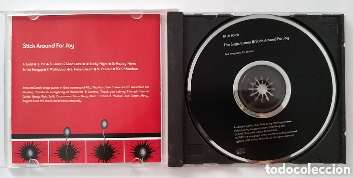 CDs de m&uacute;sica: BJORK & SUGARCUBES - STICK AROUND FOR JOY - Foto 3