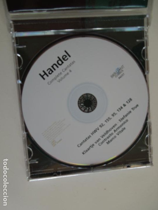 CDs de m&uacute;sica: HANDEL , COMPLETE CANTATAS - STEFANIE TRUE - MARCO VITALE -CD - Foto 2