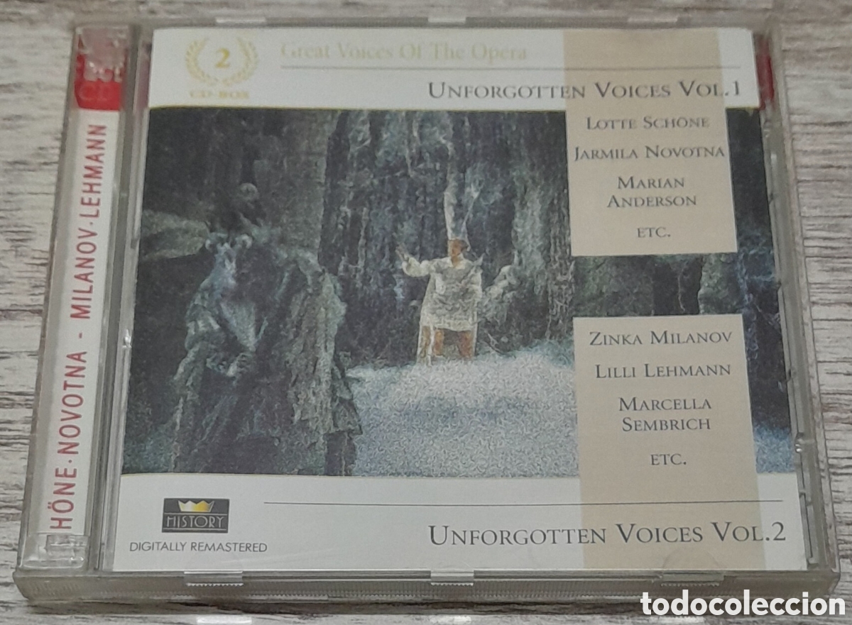 Musik-CDs: UNFORGOTTEN VOICES VOL. 1 + VOL. 2 - 2 CD
