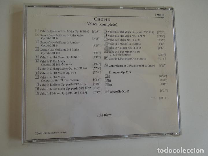 CDs de m&uacute;sica: CHOPIN - VALSES - IDIL BIRET - CD - Foto 3