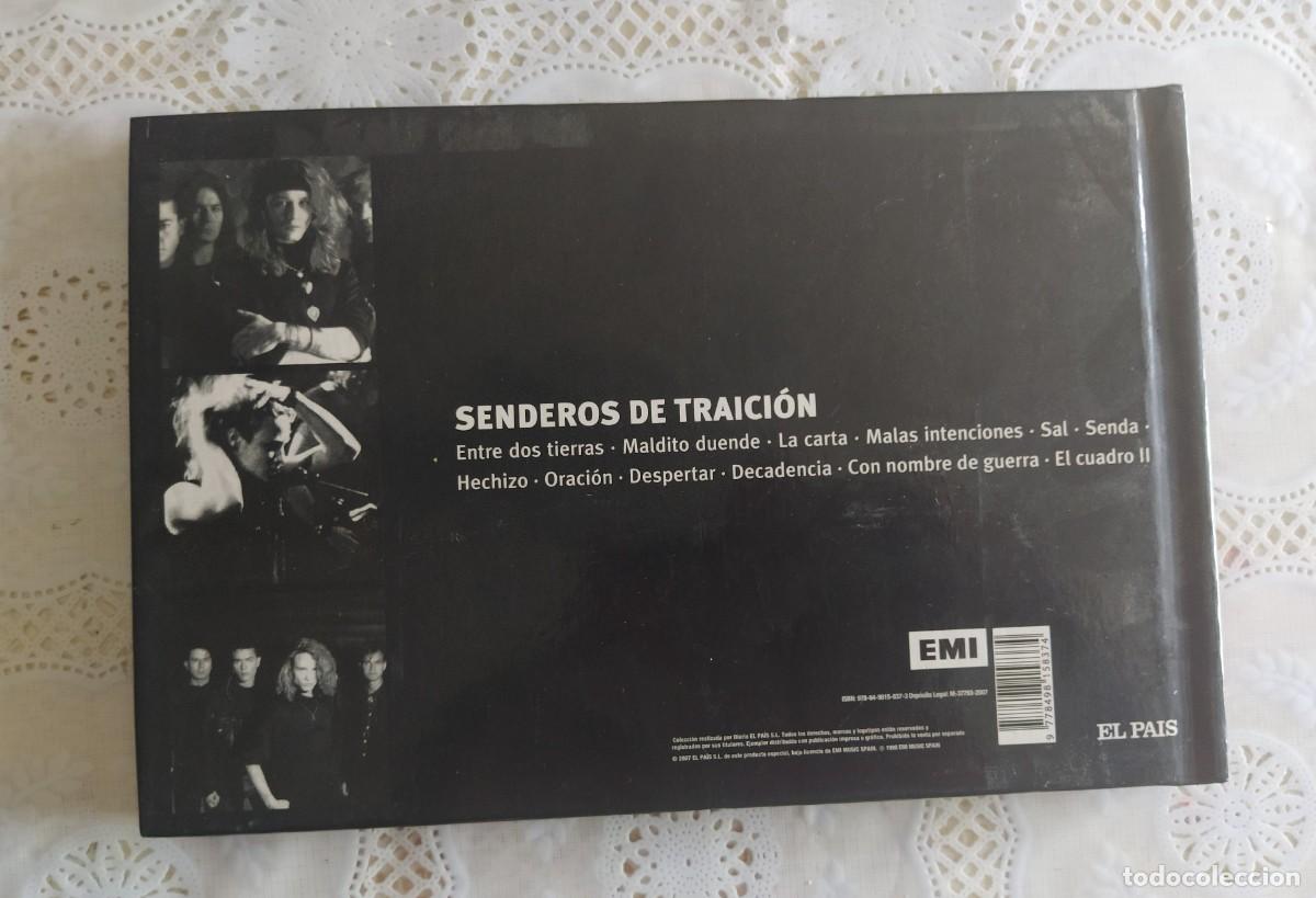 CDs de m&uacute;sica: Libro CD h&eacute;roes del silencio senderos de traici&oacute;n - Foto 2