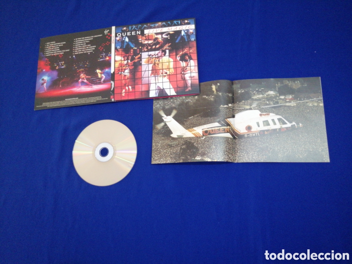 CDs de m&uacute;sica: QUEEN LIVE MAGIC CD - Foto 3