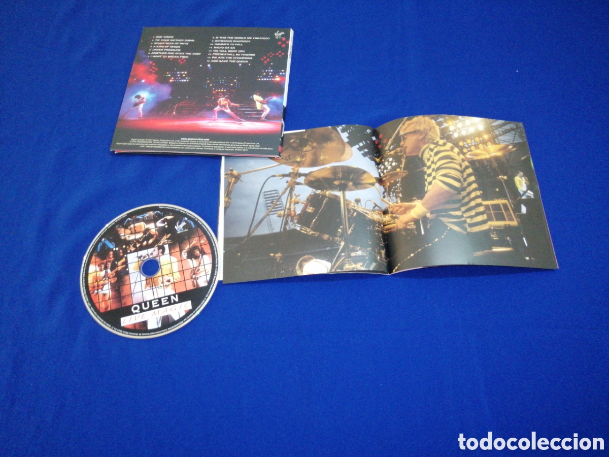 CDs de m&uacute;sica: QUEEN LIVE MAGIC CD - Foto 4