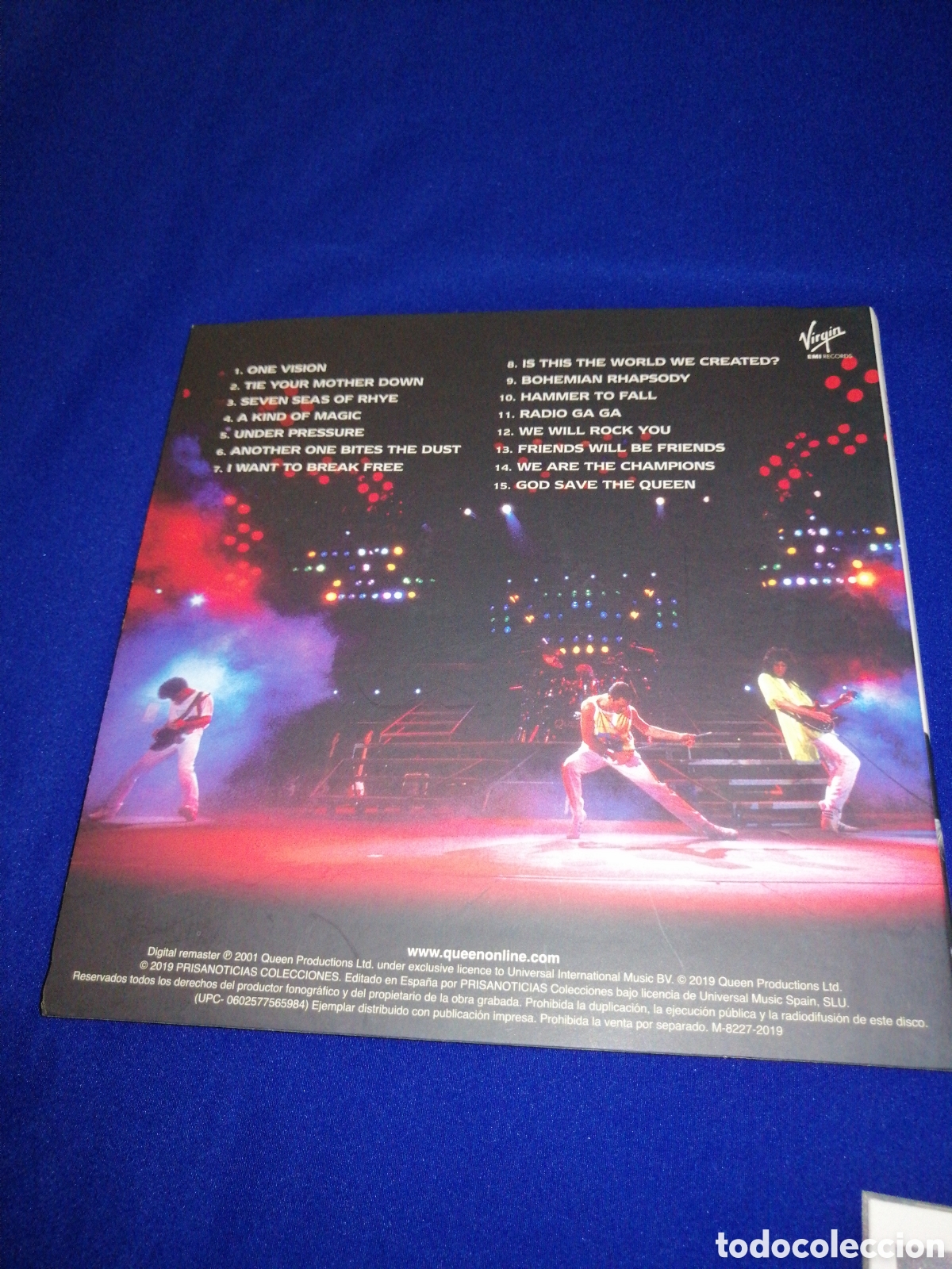 CDs de m&uacute;sica: QUEEN LIVE MAGIC CD - Foto 5