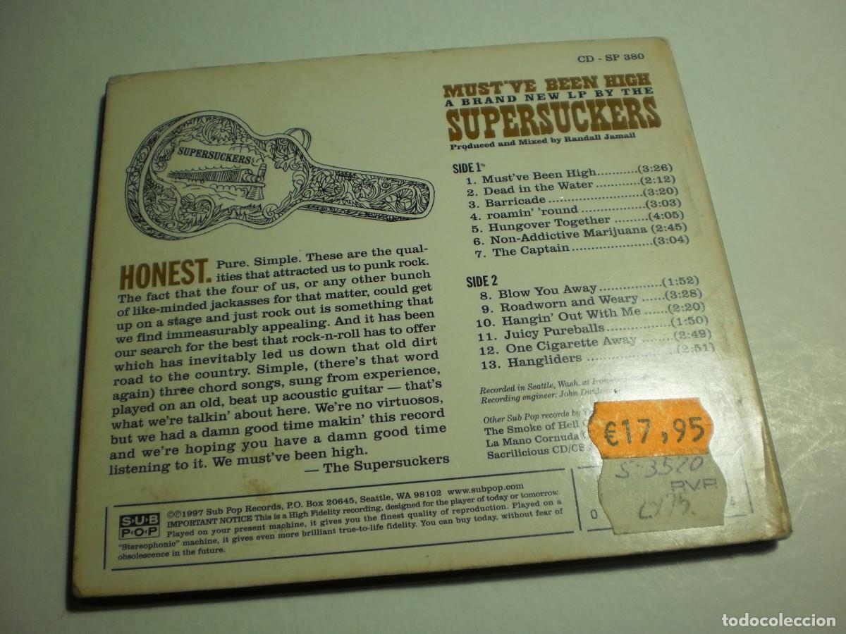 CDs de m&uacute;sica: cd supersuckers. mustve been high. - Foto 2