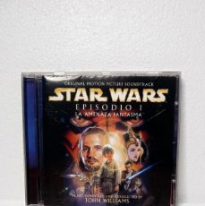 CDs de Música: STAR WARS LA AMENAZA FANTASMA (JOHN WILLIAMS) - SONY 1998 - INCLUYE FOLLETO- POSTER