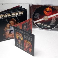 CDs de Música: STAR WARS REVENGE OF THE SITH 2 CD (JOHN WILLIAMS) SONY 2005- FOLLETOPOSTER Y ¡PROMO!! (MUY DIFICIL)