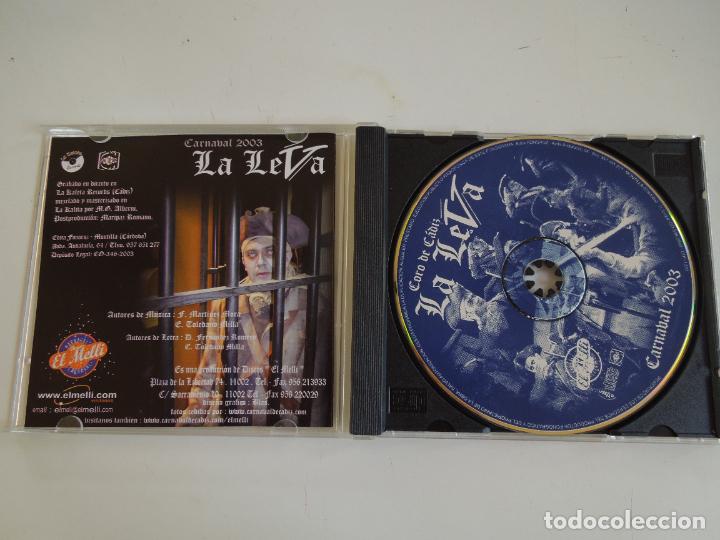 CDs de m&uacute;sica: LA LEVA CORO DE CARNAVAL DE CADIZ 2003 CD - Foto 2