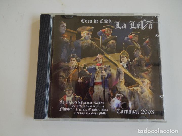 CDs de m&uacute;sica: LA LEVA CORO DE CARNAVAL DE CADIZ 2003 CD - Foto 1