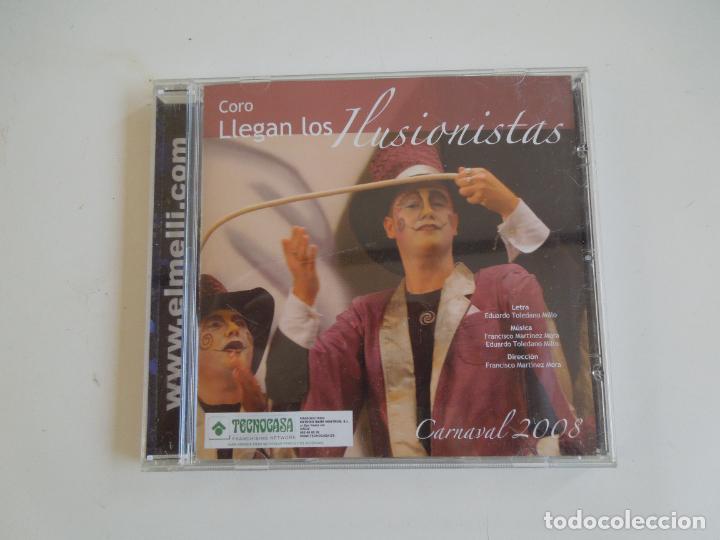 CDs de M&uacute;sica: CORO LLEGAN LOS ILUSIONISTAS - CARNAVAL 2008 CADIZ CD