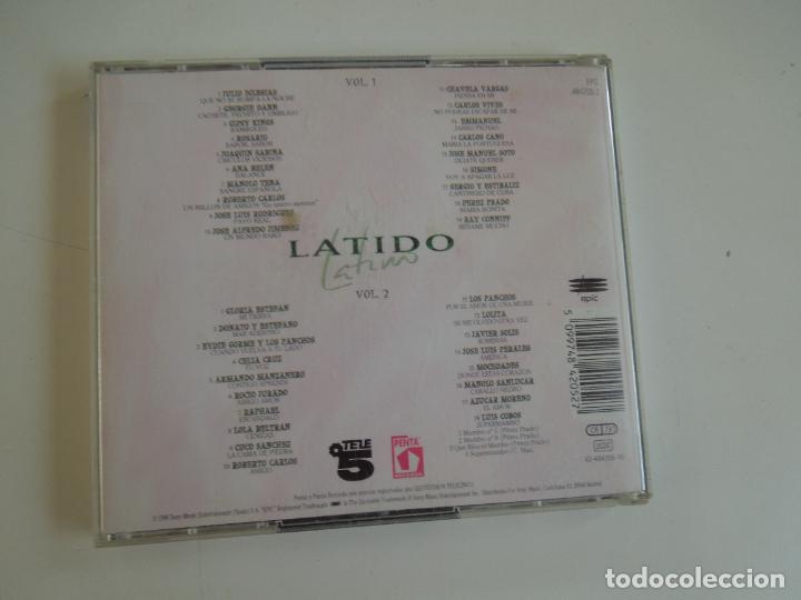 CDs de m&uacute;sica: LATIDO LATINO - TODOS A BAILAR - 2CD - Foto 4