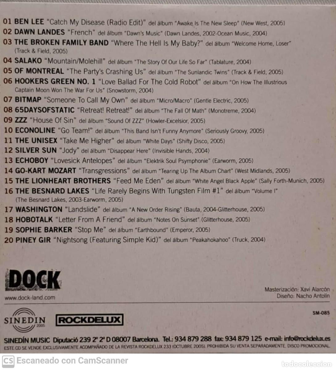 CDs de m&uacute;sica: Various &lrm;&ndash; Dockdelux - Foto 2