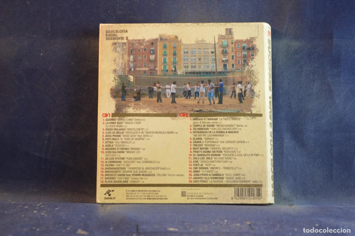 CDs de m&uacute;sica: VARIOUS &ndash; BARCELONA RAVAL SESSIONS 2 - 2 CD - Foto 2