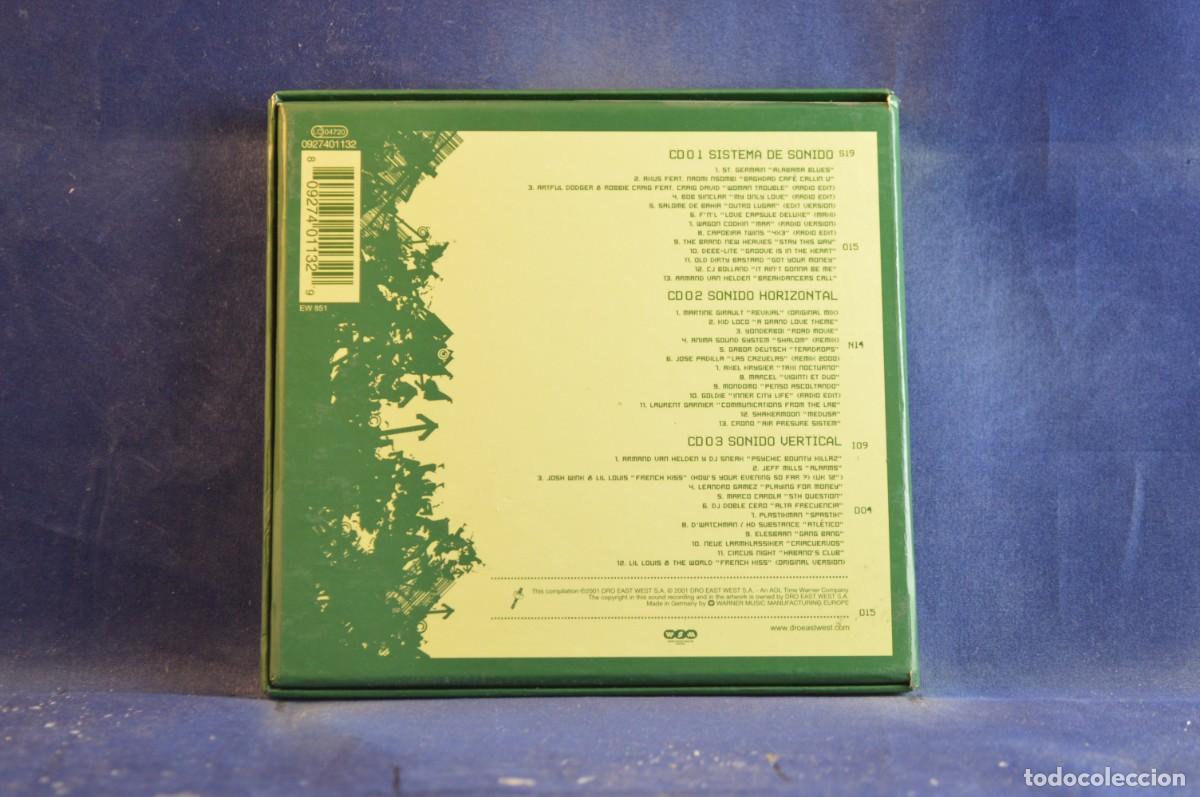 CDs de m&uacute;sica: VARIOUS &ndash; CALAMBRE TECHNO PRODUCE SONIDO - 3 CD - Foto 2