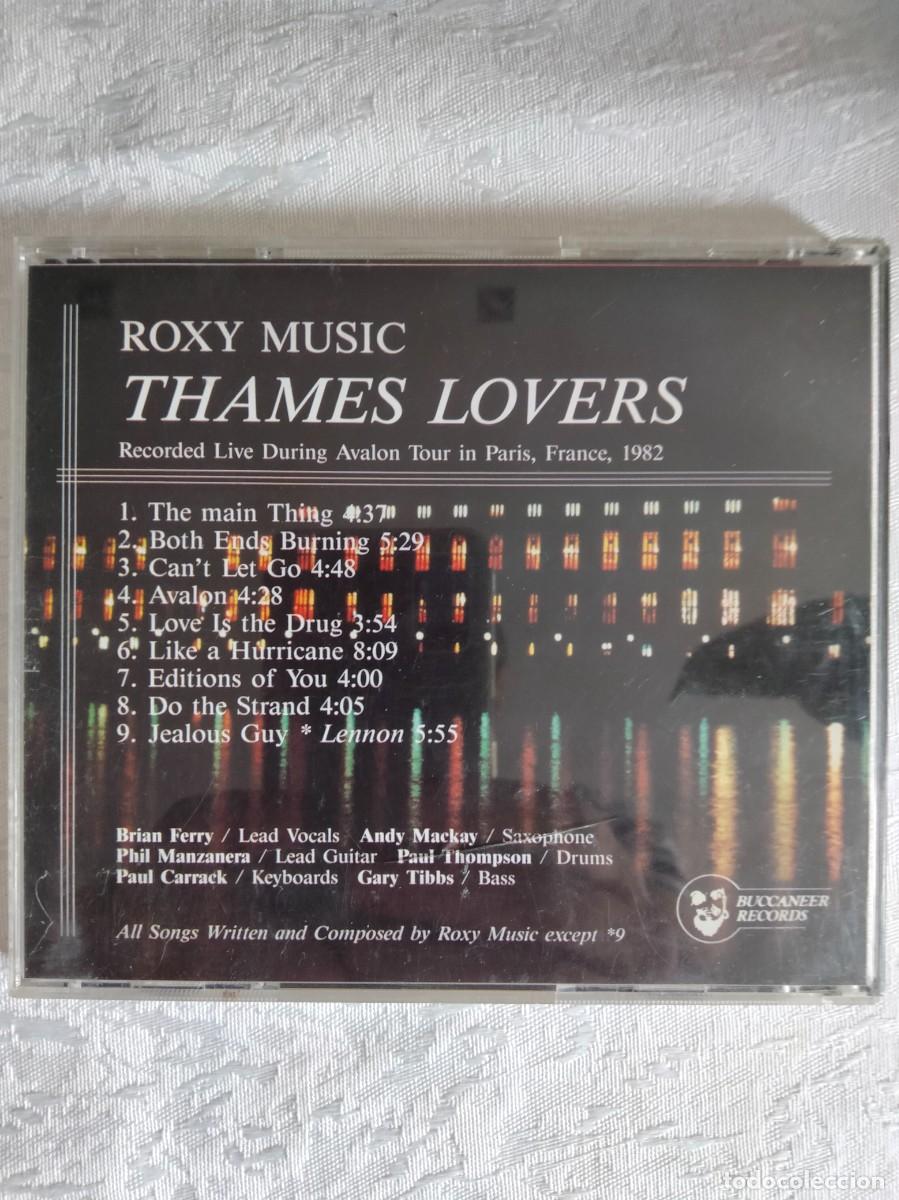 CDs de m&uacute;sica: ROXY MUSIC - Thames lovers - Foto 2