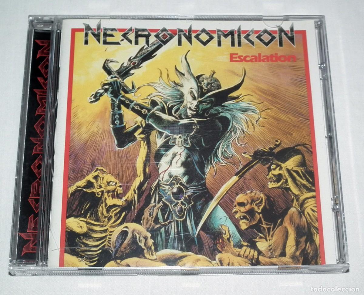 CDs de m&uacute;sica: CD NECRONOMICON - ESCALATION - Foto 1