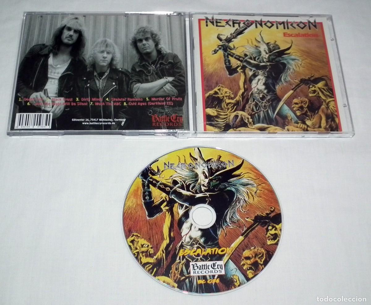 CDs de m&uacute;sica: CD NECRONOMICON - ESCALATION - Foto 2