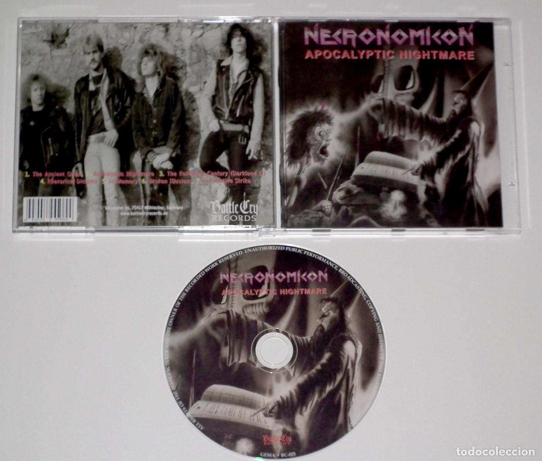 CDs de m&uacute;sica: CD NECRONOMICON - APOCALYPTIC NIGHTMARE - Foto 2