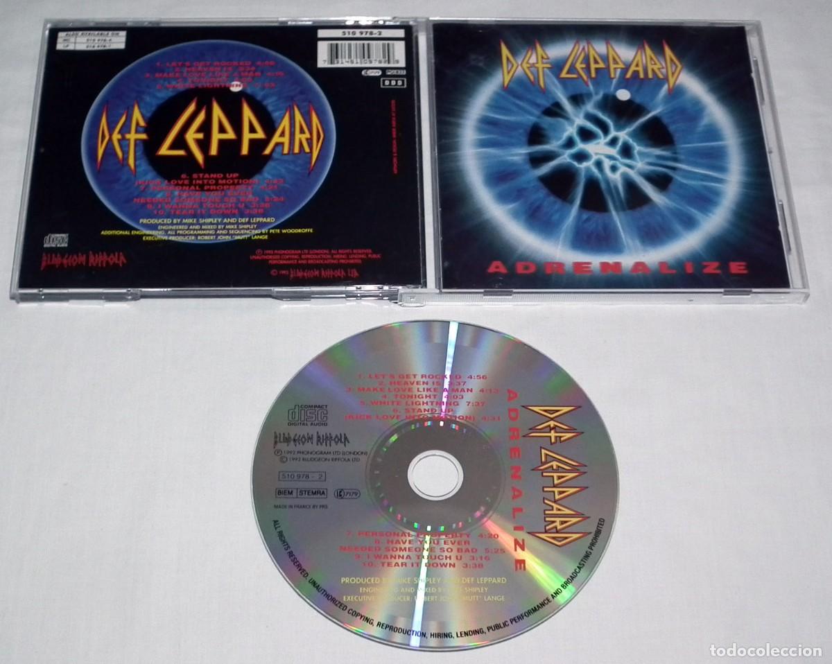 CDs de m&uacute;sica: CD DEF LEPPARD - ADRENALIZE - Foto 2