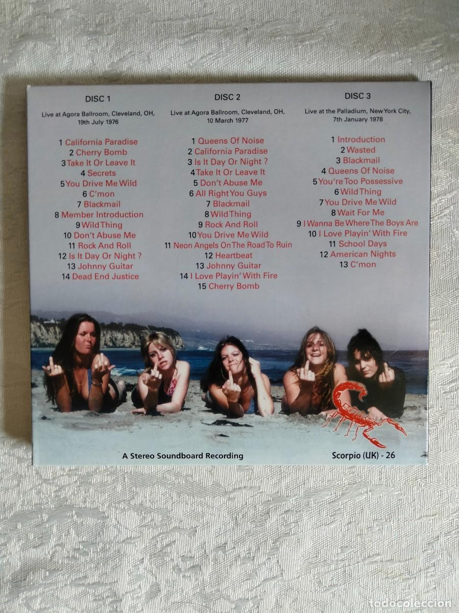 CDs de m&uacute;sica: THE RUNAWAYS - Wasted (3 cds) - Foto 2
