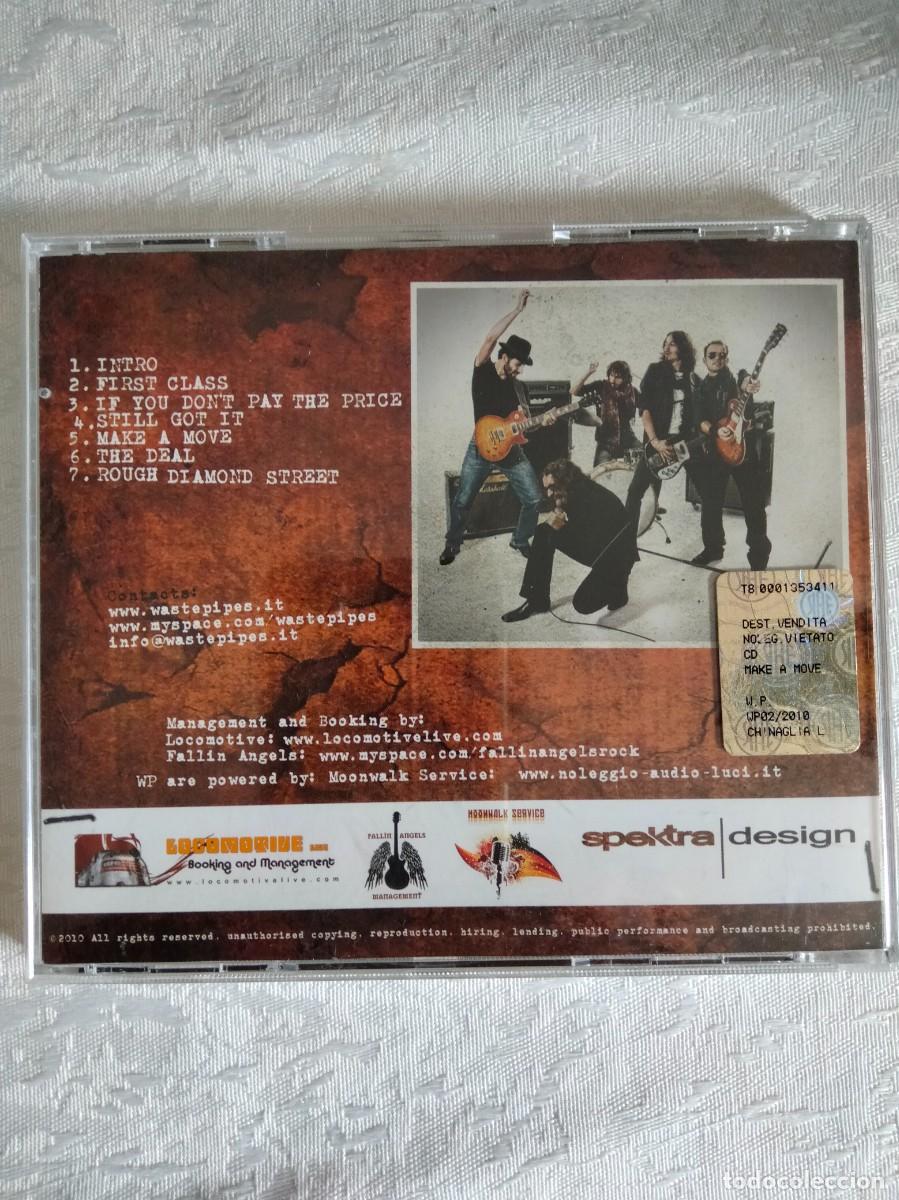 CDs de m&uacute;sica: WASTE PIPES - Make a move - Foto 2