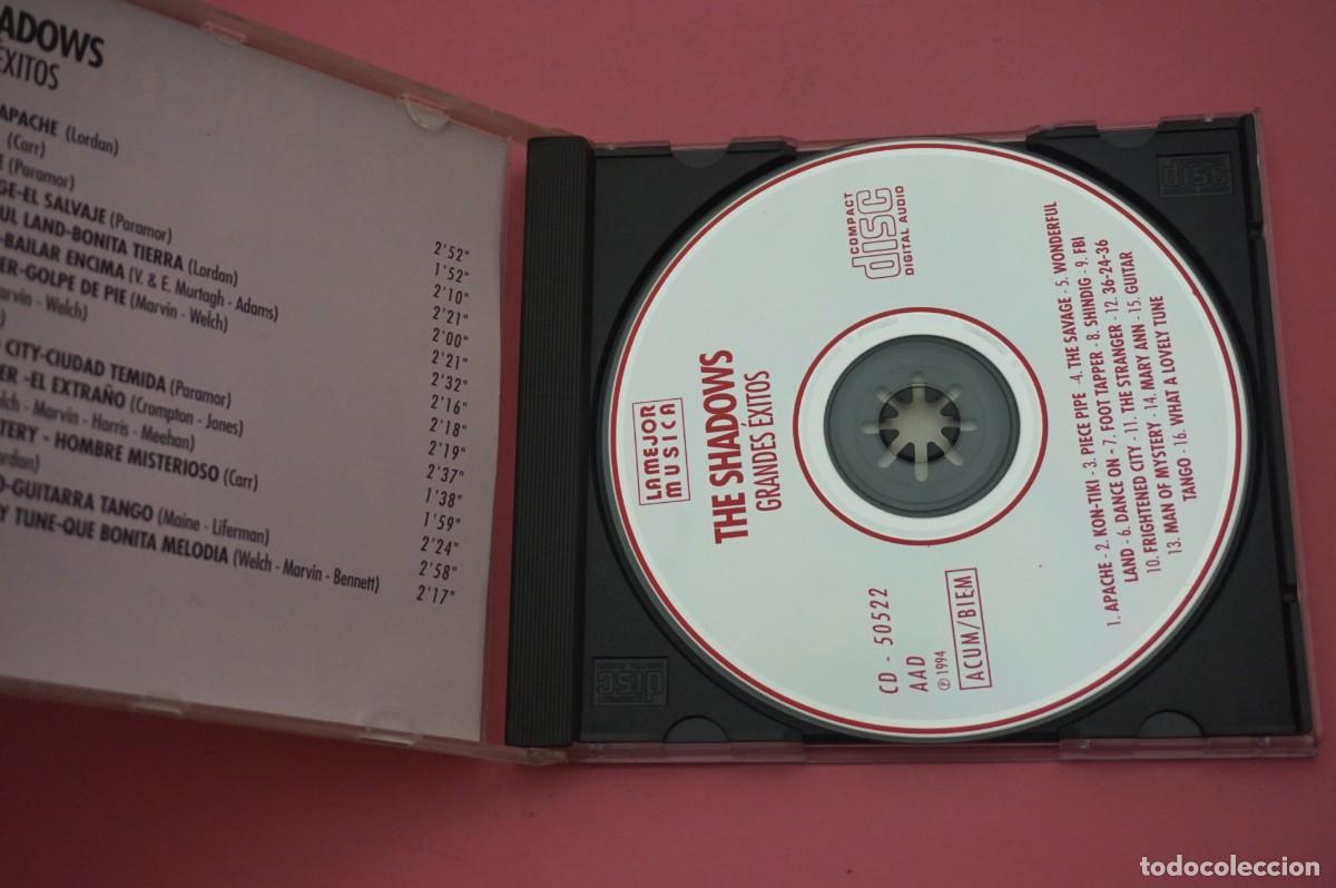 CDs de m&uacute;sica: CD - THE SHADOWS - GRANDES EXITOS - Foto 2
