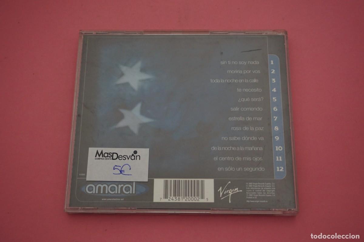 CDs de m&uacute;sica: CD - AMARAL - ESTRELLA DE MAR - Foto 3