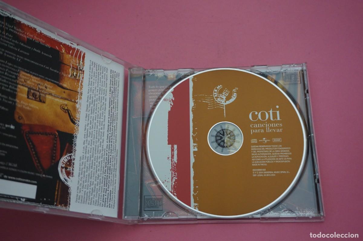 CDs de m&uacute;sica: CD - COTI - CANCIONES PARA LLEVAR - Foto 2