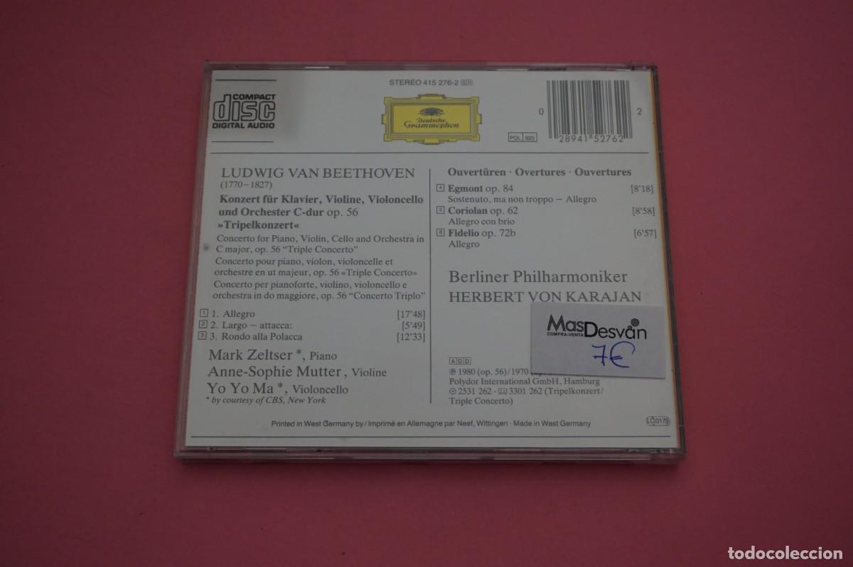 CDs de m&uacute;sica: CD - BEETHOVEN - TRIPLE CONCERTO - Foto 3