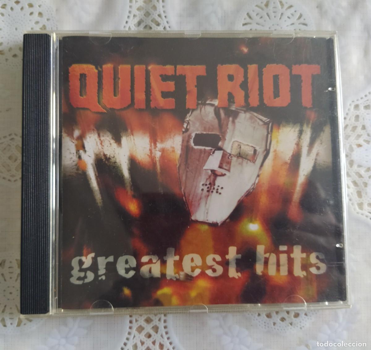 CDs de m&uacute;sica: CD quiet riot Greatest hits - Foto 1