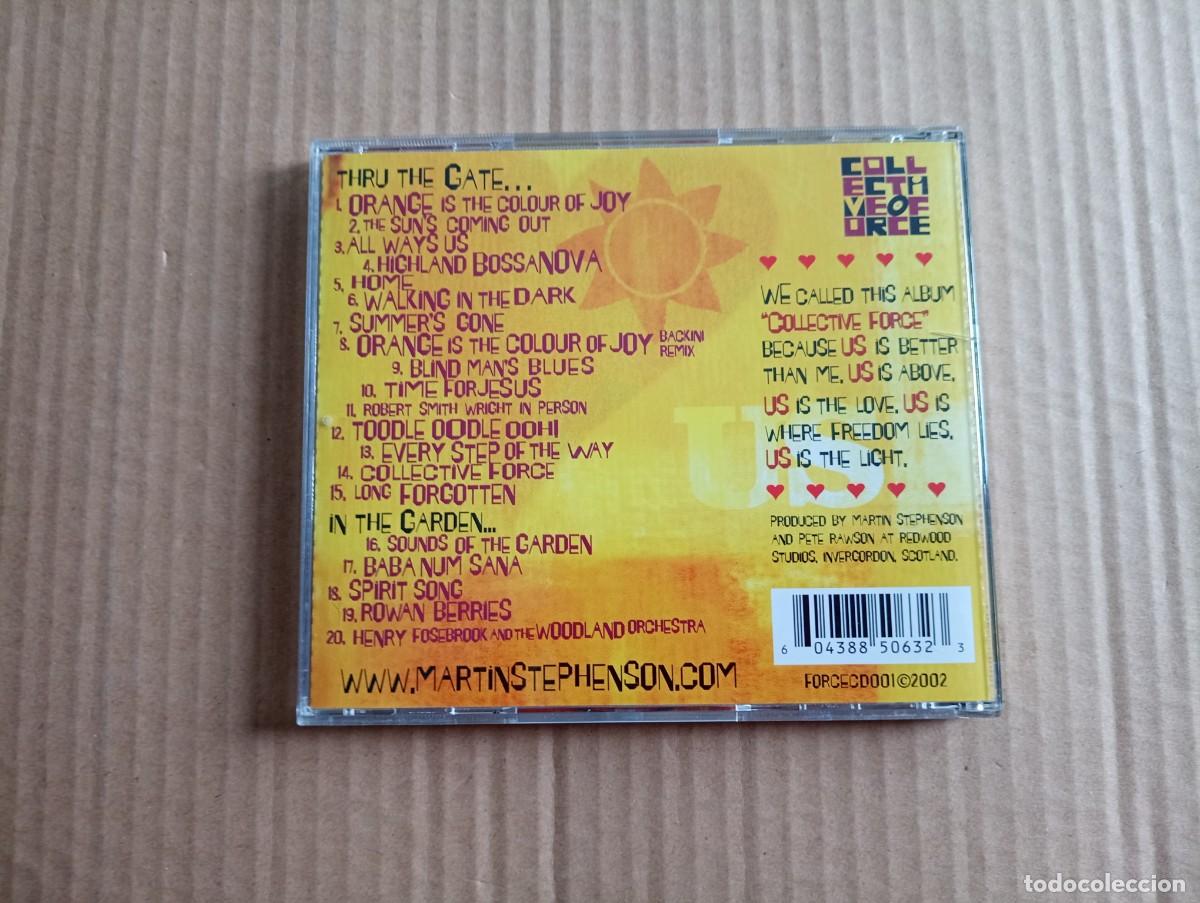 CDs de m&uacute;sica: MARTIN STEPHENSON - COLLECTIVE FORCE CD 2002 - Foto 3