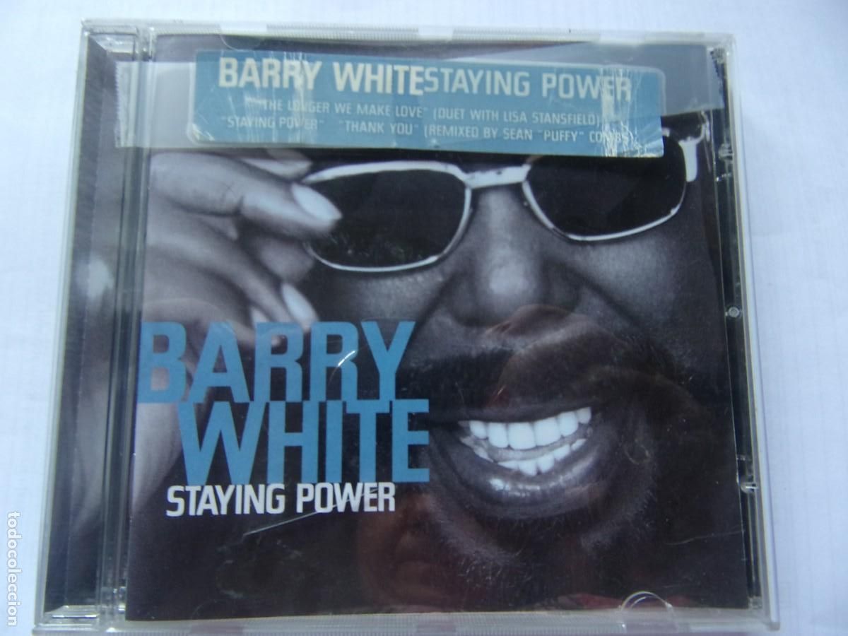 CDs de m&uacute;sica: BARRY WHITE - STAYING POWER - Foto 1