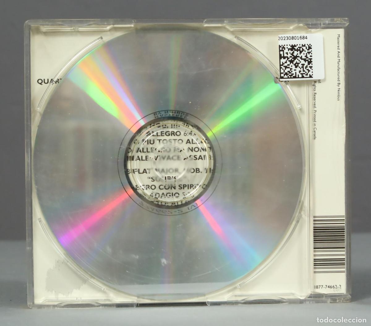 CDs de m&uacute;sica: CD. STRING QUARTETS OP 76. N 2,3,4. HAYDN - Foto 2