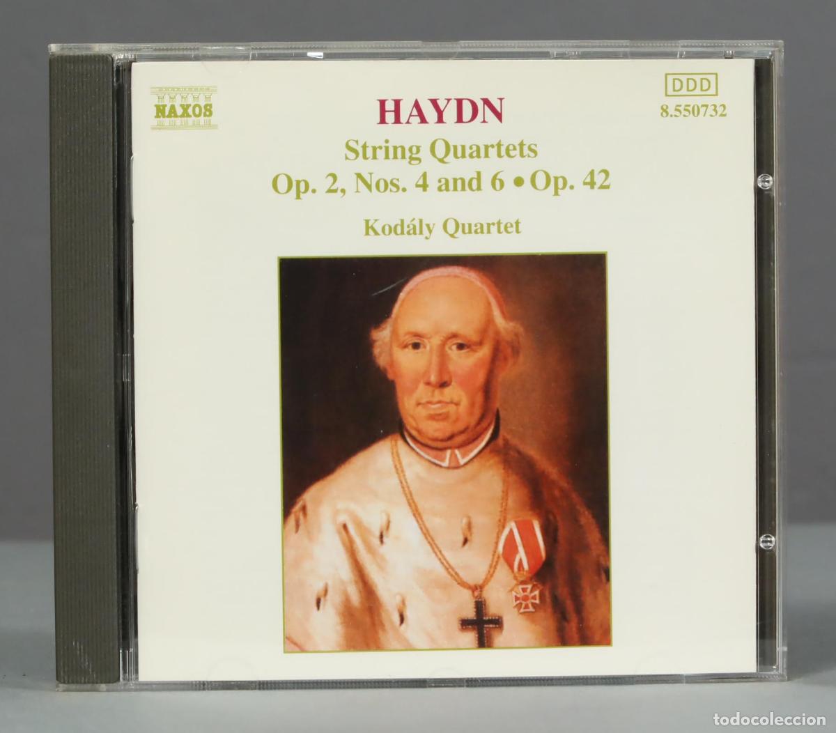 CDs de m&uacute;sica: CD. Haydn / Kod&aacute;ly Quartet &ndash; String Quartets Op. 2, Nos. 4 And 6 - Op. 42 - Foto 1