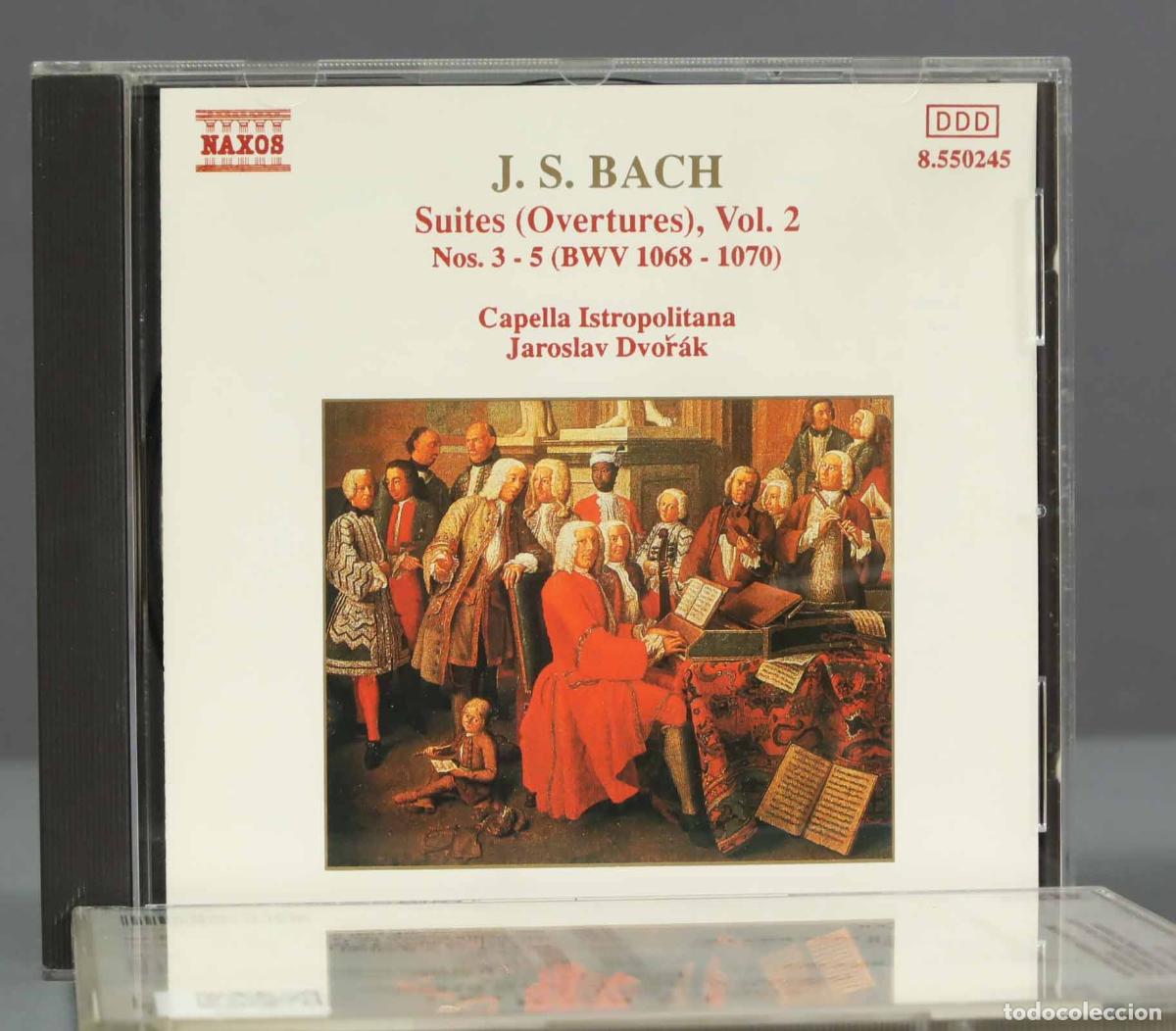 CDs de m&uacute;sica: 2 CD. J.S. Bach &ndash; Suites (Overtures), Vol. 1-2 - Foto 2