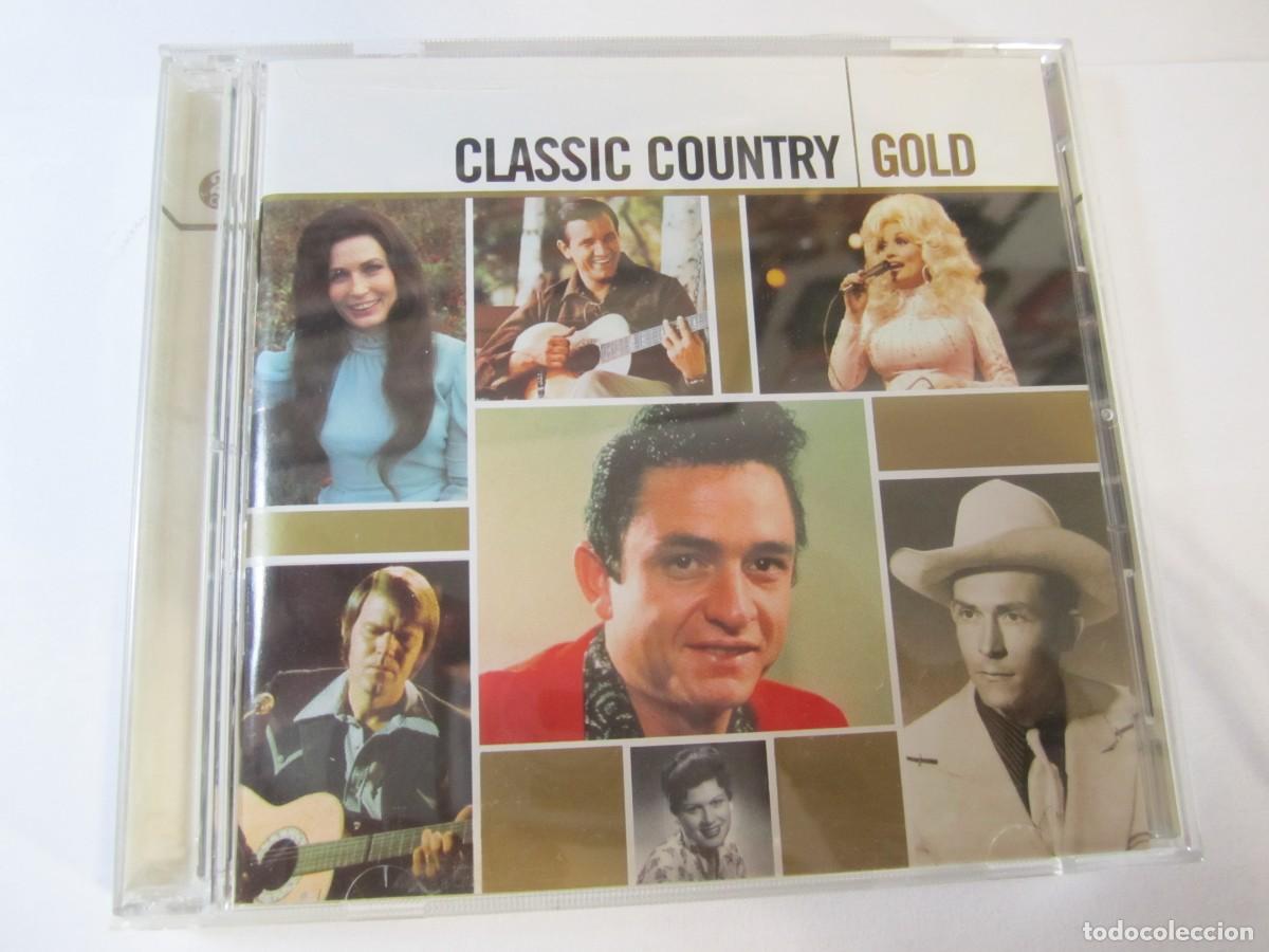 CDs de m&uacute;sica: doble cd classic country gold - Foto 1