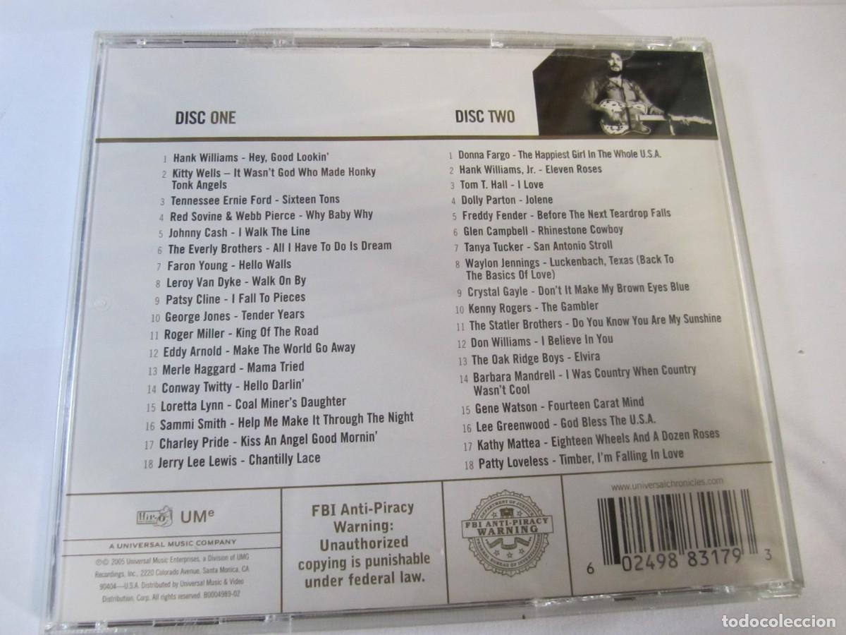 CDs de m&uacute;sica: doble cd classic country gold - Foto 4
