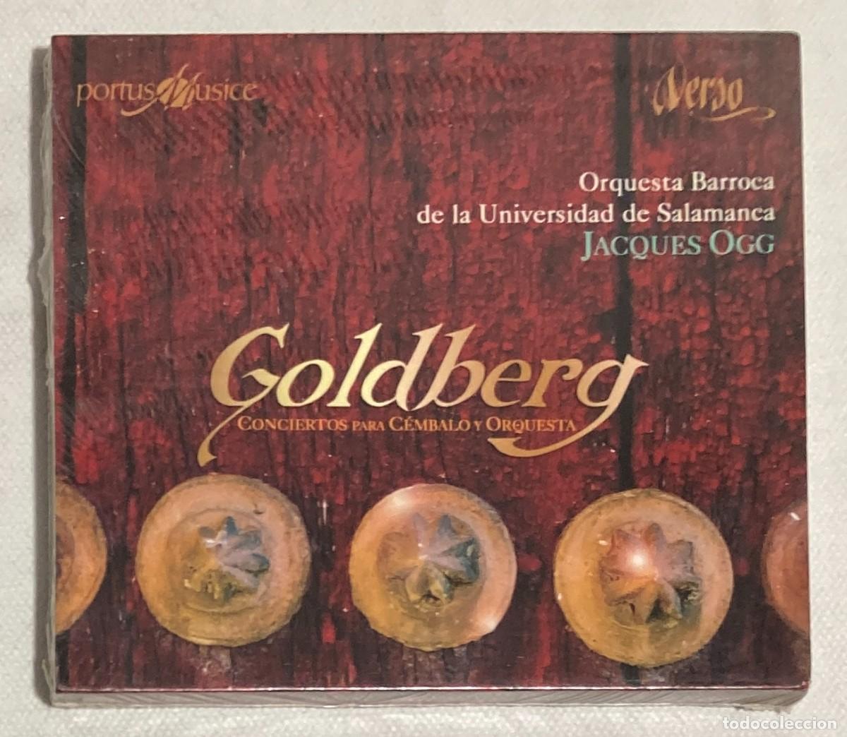 CD di Musica: GOLDBERG. CONCIERTOS PARA CEMBALO Y ORQUESTA. PRECINTADO (0554CD)