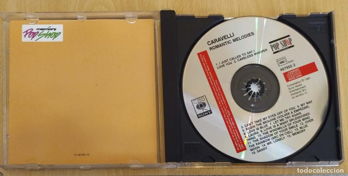 CDs de m&uacute;sica: CARAVELLI (ROMANTIC MELODIES) CD 1991 - Foto 3