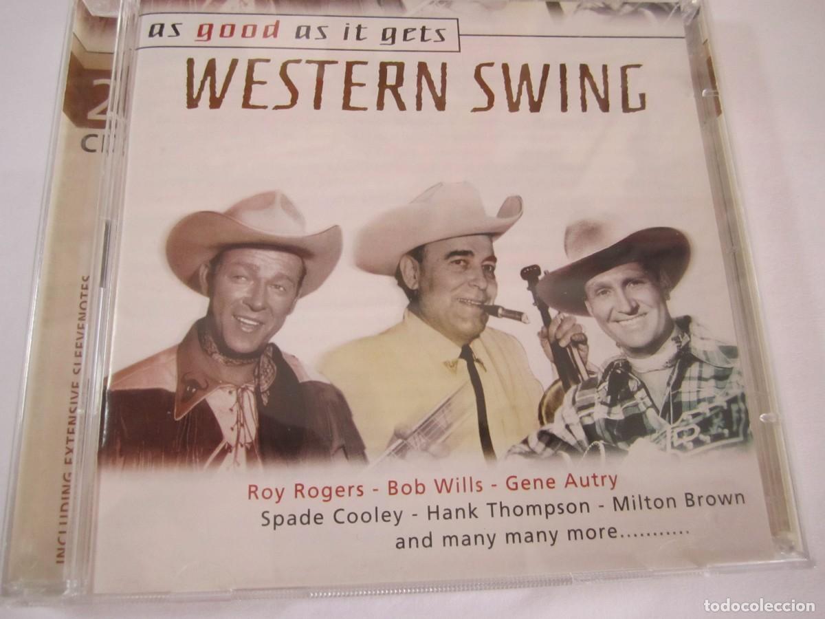 CDs de m&uacute;sica: doble cd as good as it gets western swing - Foto 1