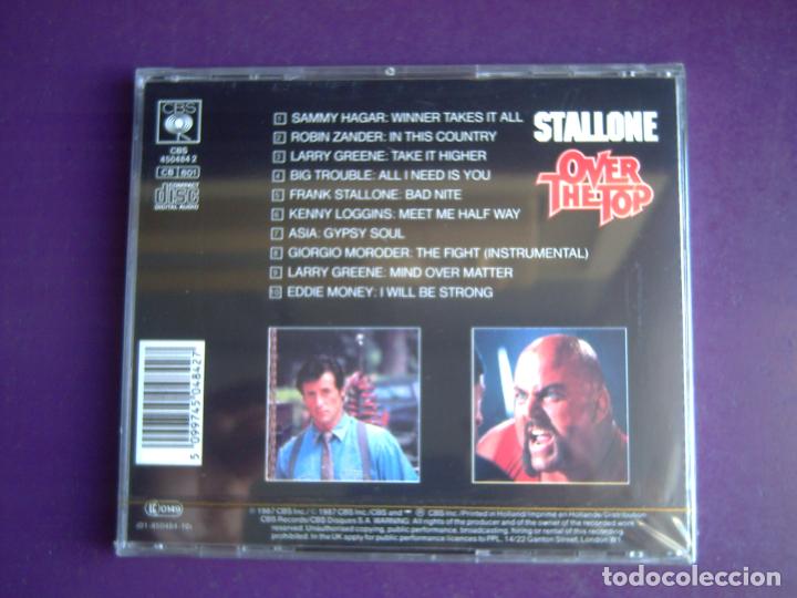 CDs de m&uacute;sica: OVER THE TOP , YO EL HALCON - CD CBS 1987 - BSO CINE - STALLONE - MORODER, HAGAR - POP ROCK 80S - Foto 2