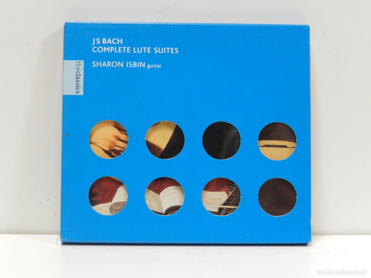 CDs de m&uacute;sica: DISCO CD. J S Bach, Sharon Isbin &ndash; Complete Lute Suites. COMPACT DISC. - Foto 1